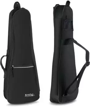 Rocktile Gigbag f&uuml;r Konzert-Ukulele, gepolstert, schwarz (00031349)