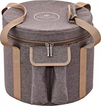 Meinl Kristallklangschalen-Tasche 10", gepolstertes Nylon, braun (CSBB10BR)