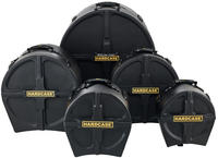 Hardcase HROCKFUS-3 Drum Set Cases 5tlg.