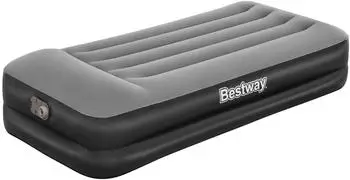 Bestway Single-Luftbett mit antimikrobieller Oberfl&auml;che & integrierter Elektropumpe 191 x 97 x 46 cm