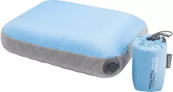 Cocoon Air-Core Pillow Ultralight (28 x 38 cm) LightBlue/Grey