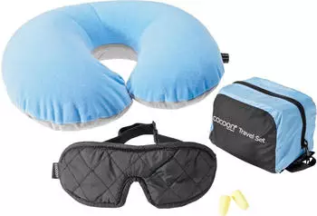Cocoon Travel Set 3 Pack (11 x 10 x 8 cm) LightBlue/Black