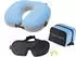 Cocoon Travel Set 3 Pack (11 x 10 x 8 cm) LightBlue/Black