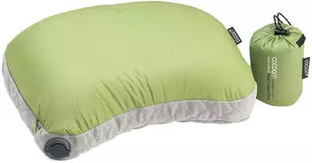Cocoon Air-Core Hood/Camp Pillow (28 x 37 cm) Wasabi/Grey