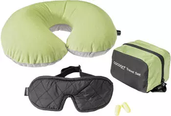 Cocoon Travel Set 3 Pack (11 x 10 x 8 cm) Wasabi/Black