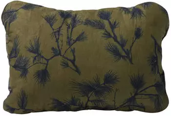 Therm-a-Rest Compressible camping and backpacking pillow, small, 30.5 x 40.6 cm, forest (14222)