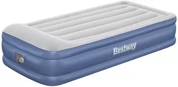 Bestway TriTech Single-Luftbett mit integrierter Elektropumpe (191 x 97 x 46 cm)