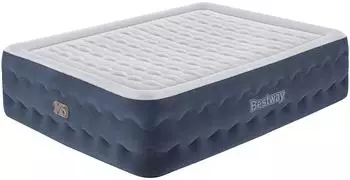 Bestway Tritech Doppelluftbett TruLeisure mit integrierter Elektropumpe (203 x 152 x 51 cm)