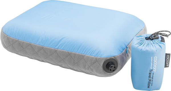 Cocoon Air Core Pillow UL S light blue / grey
