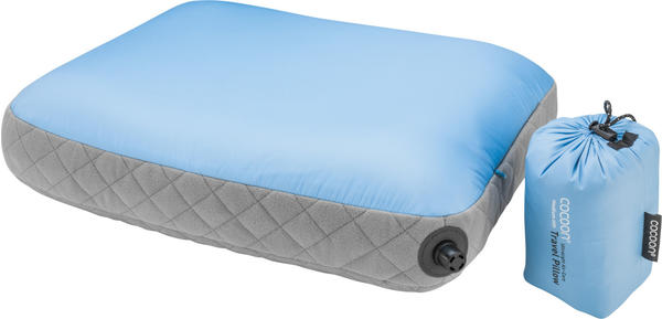Cocoon Air Core Pillow UL M light blue / grey