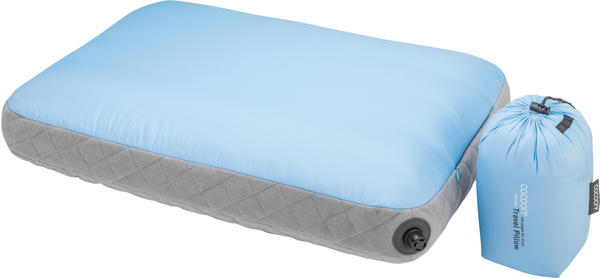 Cocoon Air Core Pillow UL L light blue / grey
