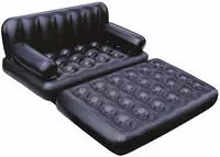 Bestway Luft Couch mit Sidewinder Lila PVC