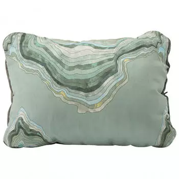Therm-a-Rest Compressible Pillow Cinch Large topo wave
