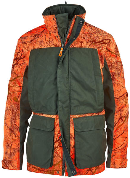 Fjällräven Brenner Pro Padded Jacket M orange multi camo/deep forest