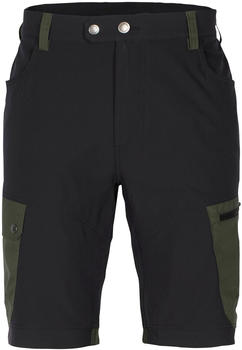 Pinewood Finnveden Trail Hybrid Shorts (5316) black/mossgreen
