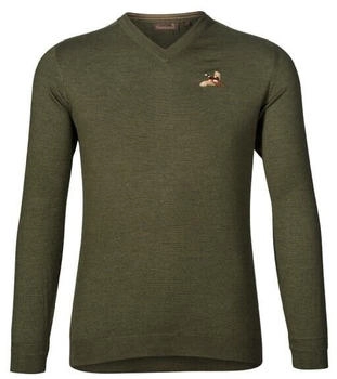 Seeland Woodcock Pullover V-Ausschnitt classic green