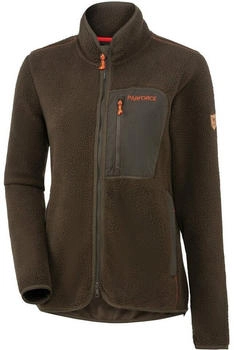 Parforce Damen Fleecejacke Performance Sherpa oliv
