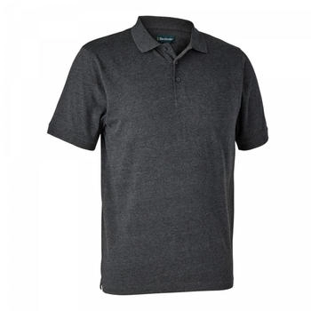 Deerhunter Gunnar Polo Shirt dunkelgrau meliert