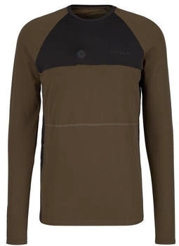 Härkila Heizunterhemd Longsleeve braun schwarz
