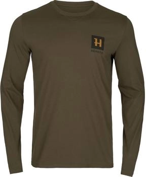Härkila Gorm Langarmshirt braun willowgreen