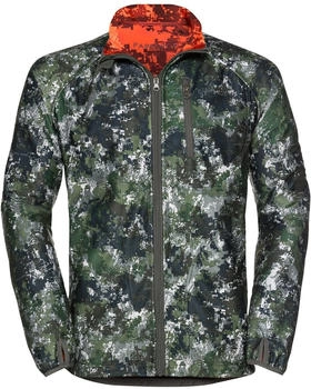 Parforce Wendefleecejacke Tecl-Wood signalfarbe oliv signalorange