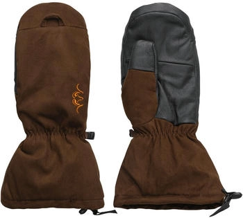 Blaser Active Outfits Suede Marlon Fäustlinge dunkelbraun
