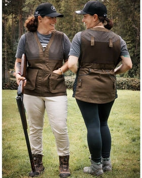 Parforce Damen Schießweste Mesh-Back kragenlos