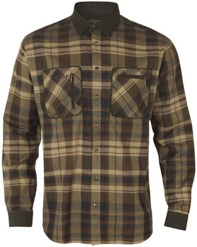 Härkila Jagdhemd Pajala beige/brown