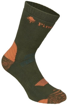 Pinewood Nature Safe Cotton Long Socken (1155) oliv
