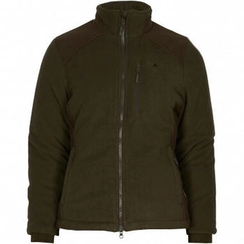 Pinewood Harriette Padded Fleece Jacke Damen (3064) grün/wildlederbraun