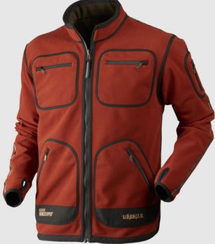 Härkila Kamko Fleecejacke (1025001) green/bordeaux