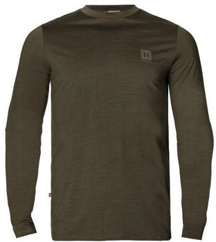 Härkila Base All Season L S T-Shirt Merinoshirt willowgreen