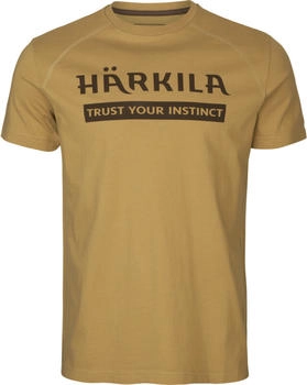 Härkila Logo T-Shirt 2er-Pack antique sand dark olive