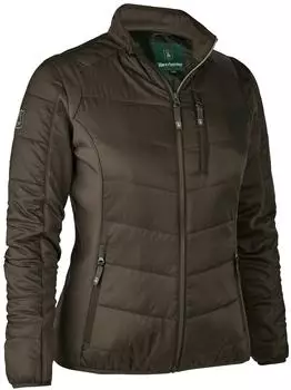Deerhunter Wattierte Heizjacke Lady Heat (5850) wood