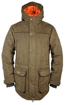 Hubertus Janus Herren Wendejacke (10876480) oliv/orange