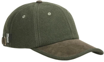 Pinewood Edmonton Exclusiv Cap moosgrün wildlederbraun 1119