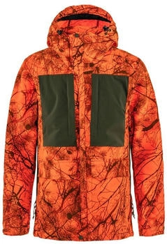 Fjällräven Lappland Hybrid Jacket orange tarnfarben-dunkelgrün