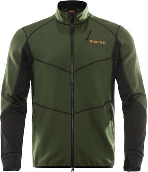 Härkila Scandinavian Duffel Fleecejacke (1022901) green/black