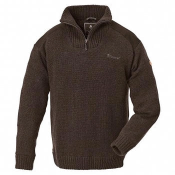 Pinewood Hurricane Strickpullover 9648 207 brown melange XXL