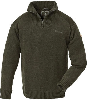 Pinewood Hurricane Strickpullover 9648 142 dunkelgrün melange XXL