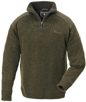 Pinewood Hurricane Strickpullover 9648 142 dunkelgrün melange M