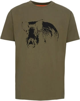 Parforce Keiler-Print T-Shirt oliv