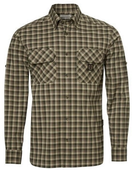 Chevalier Creek Checked Shooting Fit Coolmax Hemd mink braun