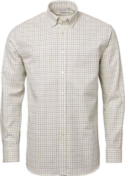 Chevalier Luton Hemd stormy blau tattersall