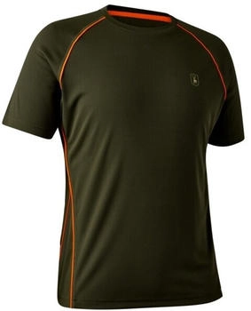 Deerhunter T-Shirt Funktion Chamois forest green