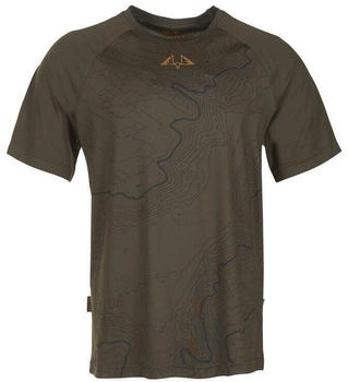 SwedTeam Alpha SS RE-ECO T-Shirt bedruckt grün