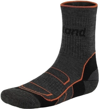 Seeland Forest Socken grau schwarz
