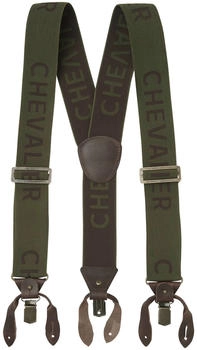 Chevalier Logo Hosenträger dunkelgrün
