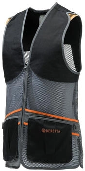 Beretta Schießweste Full Mesh schwarz grau