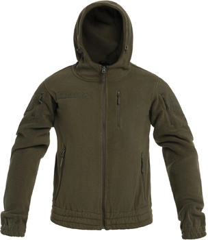 Mil Tec Kälteschutzjacke Fleece Gen II Kapuze olive